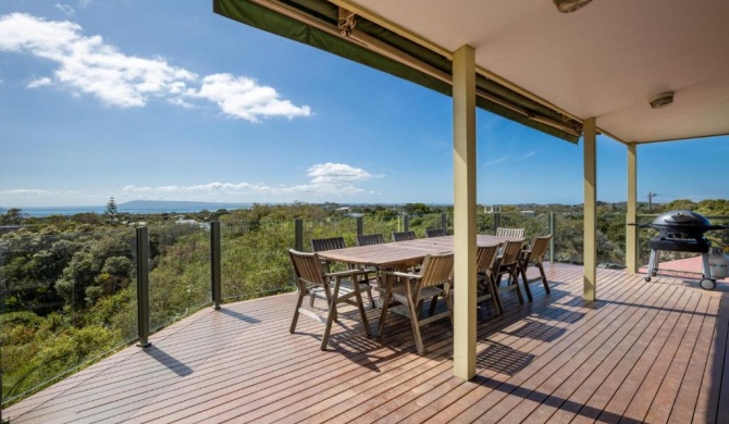 The Views: Entertainers' deck and bay views